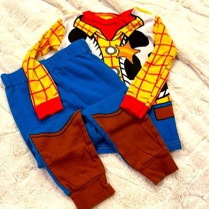 Disney Toy Story Woody Pajamas 4T